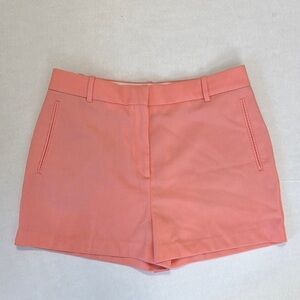 Reiss Phoenix Tailored Shorts Womens size 10 Coral